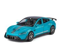 WANGXLGD Modelo de Coche a Escala 1:32 Vehículos de Metal Fundido, Compatible con SU7, Modelo de Coche de aleación de simulación cumpleaños (Blue)