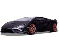 WANGXLGD Modelo de Coche Compatible con Lamborghini Sian FKP 37 Escala 1:18, Modelo de Coche Deportivo, Modelo de fundición de aleación (C)
