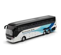 WANGXLGD Vehículos a Escala de fundición a presión, autocares de Lujo, autocares de Aeropuerto, Modelos de autobuses de aleación simulada, decoración y Regalo (White)
