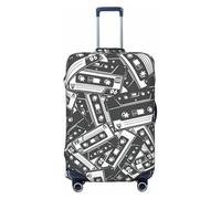 Wangxyozdp Audiotape - Funda protectora para equipaje de viaje, funda protectora para maleta, 45,7 a 81,3 cm, Black, XL