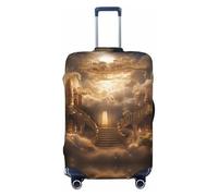 Wangxyozdp Funda protectora para equipaje de viaje con diseño de nubes y atardecer, funda protectora para equipaje de 18 a 32 pulgadas, Black, M