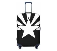 Wangxyozdp Funda protectora para equipaje de viaje con estampado de bandera de Arizona, color negro, funda protectora para equipaje de 18 a 32 pulgadas, Black, M