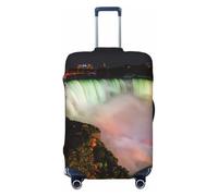 Wangxyozdp Funda protectora para equipaje de viaje con estampado de cataratas del Niágara, funda protectora para maleta, 45,7 a 81,3 cm, Black, L