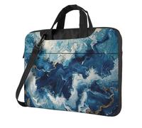 Wangxyozdp WITHIN THE TIDES - Bolsa de hombro para laptop, con bolsillo para accesorios de 13/14/15.6 pulgadas, Black, 14 inch