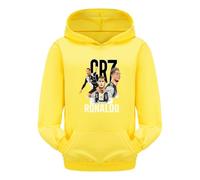 WANGYFAN Sudaderas con Capucha para niños, Sudaderas con Capucha para niños y niñas, Sudaderas con Capucha de algodón cómodas para niños de 2 a 12 años,Amarillo,170cm