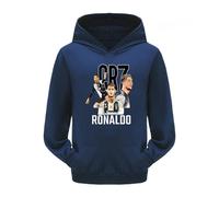 WANGYFAN Sudaderas con Capucha para niños, Sudaderas con Capucha para niños y niñas, Sudaderas con Capucha de algodón cómodas para niños de 2 a 12 años,Blue2,140cm