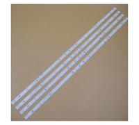 WANGYIWH Juego de 4 tiras de retroiluminación LED for T-CL LE43D31 LE43D59 LED43HD580 LED43HD310, barras RH43-D44302X-01A-DL, bandas de matriz, tablones.(8 piece -2TV)