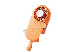 WANGYIWH Mini ventilador de bolsillo portátil con ajuste de rueda de rodillo de 5 velocidades, 1200mah, con flujo de aire fuerte, ventiladores de anillo de silicona for el hogar y al aire libre