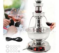 WANGYYDS Dispensador De Vino Y Champán Eléctrico De 3 Niveles, Dispensador De Champán Eléctrico Comercial con Ajuste De Temperatura De 0 a 100 ℃, Accesorios De Bar Divertidos, Regalos para El Hogar