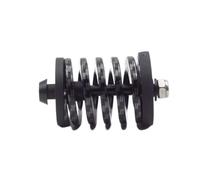 WANGZEYU Amortiguador Bicicleta Amortiguador de Bicicletas for la Bicicleta Plegable Accesorios suspensión Parte Superior/Trasera Dura con Bloqueo Especial