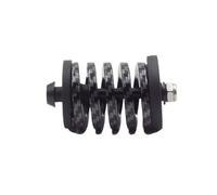 WANGZEYU Amortiguador Bicicleta Amortiguador de Bicicletas for la Bicicleta Plegable Accesorios suspensión Parte Superior/Trasera Dura con Bloqueo Especial