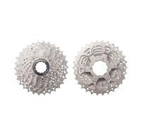 WANGZEYU Rueda Libre De Bicicleta Cassette de Bicicleta de Carretera de 8/9/10/11 velocidades 11V 23T/25T/28T/30T/32T/34T/36T PiñOn Bicicleta(10 Speed 11-30T)