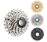 WANGZEYU Rueda Libre De Bicicleta Cassette de Bicicleta de Carretera, piñón Libre CNC de 11 velocidades, 11-25/28/32/34T, Volantes de inercia PiñOn Bicicleta(11-34t Silver)