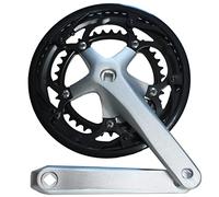 wanhaoaony Bielas para Bicicletas 53 / 39t Bike Croquéfielo 8/9 Velocidad 170 mm CIERNA 13 0BCD Planos Doble Jbrockets Square Hole Road Bicycle Set