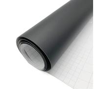 wanhaoaony Vinilo para Coche Envoltura de automóvil Vinilo Mate Negro Flexible Auto Satinado Matt Black Foil Wrap Película Vehicle 152 cm*10/20/30/40/50 cm(50x100cm)