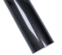 wanhaoaony Vinilo para Coche Vinilo Autoadhesivo de Carbono Forjado Plateado 50 cm x 600 for Envolver el Coche, diseño DIY(50CMX300CM)