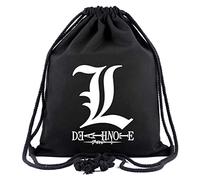 WANHONGYUE Death Note Anime Mochila de Cuerda Bolsas de Gimnasia Deporte Gymsack Sackpack