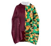 WANHONGYUE Demon Slayer Tomioka Giyuu Manta con Capucha Ponibles, Capa con Capucha Anime Cosplay Manto Chal Pijama Suave Unisex, 100 * 160 cm