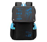 WANHONGYUE Detective Conan Case Closed Anime Cosplay Backpack Mochilas Escolar Mochila para Portátil 15.6 Pulgadas Bolsa de Escuela