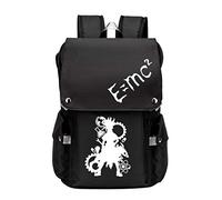 WANHONGYUE Dr.Stone Anime Cosplay Backpack Rucksack Mochilas Escolar Bolsa de Escuela Mochila para Portátil 15.6 Pulgadas Negro / 2