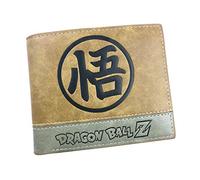 WANHONGYUE Dragon Ball Anime Billetera de Cuero Artificial Cartera Corta Portatarjetas para Hombre / 1