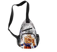 WANHONGYUE Dragon Ball Anime Mochila Bandoleras Cruzada Bolsas de Hombro Bolsa de Pecho para Ciclismo Senderismo Viaje / 31