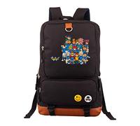 WANHONGYUE Inazuma Eleven Juego Bolsos Mochila para Portátil Bolsa para la Escuela Estudiantes Backpack Negro /4