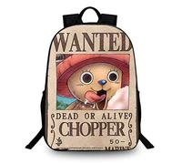 WANHONGYUE One Piece Anime Imagen Estudiante Mochila de la Escuela Bolsas Escolar Bolsa de Ocio Viaje Backpack /1