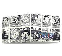 WANHONGYUE One Piece Luffy Anime Cartera Billetera de Cuero para Hombre Tarjetas de Crédito Wallet Monedero 1006/22