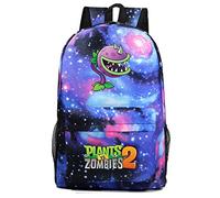 WANHONGYUE Plants vs. Zombies Juego Backpack Casual Daypack Bolsa de Viaje Mochila Infantil Niña Niño Galaxia A /1
