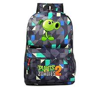 WANHONGYUE Plants vs. Zombies Juego Backpack Casual Daypack Mochila Infantil Bolsa de Viaje Niña Niño Chequer A /2
