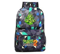WANHONGYUE Plants vs. Zombies Juego Backpack Casual Daypack Mochila Infantil Bolsa de Viaje Niña Niño Chequer A /1