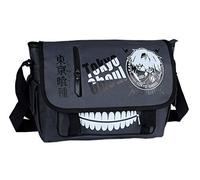WANHONGYUE Tokyo Ghoul Anime Bolsas de Mensajero Bolsa de Hombro Bolso Bandolera Vintage Bolsos Cruzados Cartera