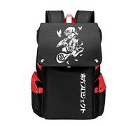 WANHONGYUE Touhou Project Anime Cosplay Backpack Rucksack Mochilas Escolar Bolsa de Escuela Mochila para Portátil 15.6 Pulgadas Rojo / 8