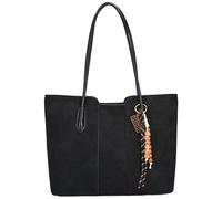 Waniki Bolso de mano de ante para mujer, bolso de mano de moda, bolso de mano mediano, bolso de la compra, bolso de mano de gamuza, elegante bolso de la compra, bolso de piel sintética para mujer