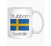 WANJIBAO Taza de café Sweden Stubborn Swede de 325 ml