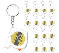 Wanjorlay - Cinta retráctil, 1 M/3 Pi, escala métrica/pulgada, medición flexible