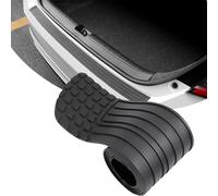 WANJUNSHANGMAOYOUXIAN Protector de Parachoques Trasero para Hyundai Genesis Saloon (2014-2017), Impermeable autoadesivo Goma Protectora antiarañazos umbral de Maletero Robusto