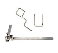 WANLIAN 8875AP - Mini dobladora universal manual; mini dobladora universal; diámetro máximo flexible de 0.3 pulgadas, varilla de acero de 8 mm. Herramientas manuales creativas de hierro