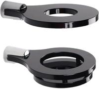 WANLIAN Expositor de pared para sables de luz Soporte para sables de luz Escaparate Sable de luz Visualización vertical de las paredes de los sables de luz(Negro 1 agujero)