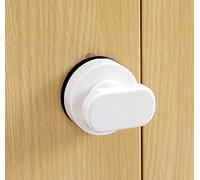 WANLIAN-Potente manija puerta del espejo vidrio ventosa, manija pared ventosa baño cajón refrigerador, manija ducha bañera manija gabinete cajón cocina ，ventosa (pequeño blanco)