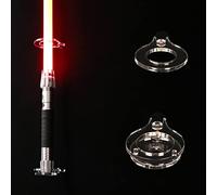 WANLIAN Sable de luz para montaje en pared, soporte vertical de acrílico compatible con la mayoría de sables de luz (transparente)