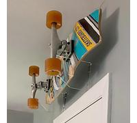 WANLIAN Skateboard Wall Mount Display Rack Skateboard Wall Rack Display Rack Hanger Rack Skateboard Wall Mount Bracket Deck Rack 1 Pair