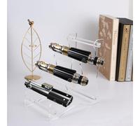 WANLIAN Soporte acrílico para sable de luz, soporte de sable de luz para almacenamiento y exhibición de sable de luz (transparente)