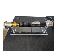 WANLIAN Soporte de Espada de Acrílico para Escritorio, Decorativo y Fijo (Transparente)