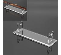 WANLIAN Soporte de exhibición de flauta acrílica para flauta india (transparente)