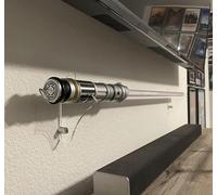 WANLIAN Soporte de sable de luz para montaje en pared, adecuado para soporte de sable de luz, espada de luz, sable de luz (transparente, 1 PES)