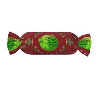 WANLON Big Eye - Almohada cilíndrica con estampado de sandía, cojín de espalda ajustable para el cuello, cómodo regalo de decoración del hogar