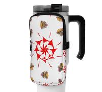 WANLON Bolsa de accesorios versátil para botella deportiva de rotación de ocho vías, ideal para caminar, senderismo, yoga, gimnasio, resistencia al agua y a prueba de golpes, Black, M, Soporte para