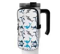 WANLON Bolsa de accesorios versátil para botellas deportivas de dibujos animados, ideal para caminar, senderismo, yoga, gimnasio, resistente al agua y a prueba de golpes, Black, S, Soporte para